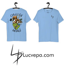 Cargar imagen en el visor de la galería, Camiseta Corazón Andalú clásico