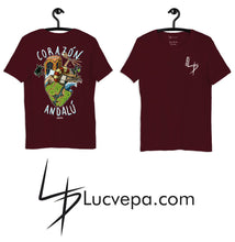 Cargar imagen en el visor de la galería, Camiseta Corazón Andalú clásico