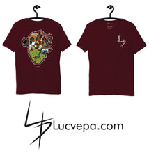 Cargar imagen en el visor de la galería, Camiseta Corazón Andalú palabras