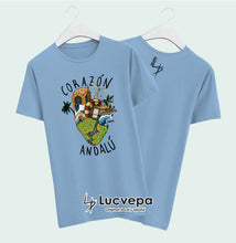 Cargar imagen en el visor de la galería, Camiseta Corazón Andalú clásico