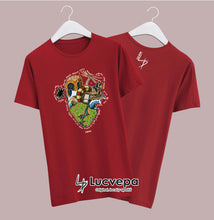 Cargar imagen en el visor de la galería, Camiseta Corazón Andalú palabras