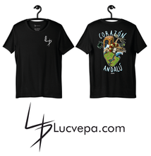 Cargar imagen en el visor de la galería, Camiseta Corazón Andalú clásico