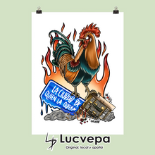 Cargar imagen en el visor de la galería, Lámina La ciudad pa quien la quiera
