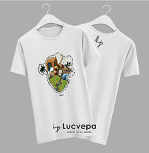 Cargar imagen en el visor de la galería, Camiseta Corazón Andalú palabras
