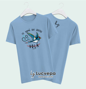 Camiseta Yo namá que quiero volá