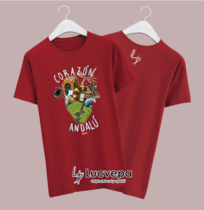 Camiseta Corazón Andalú clásico