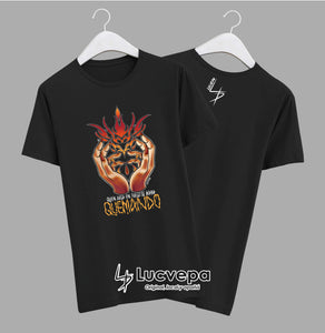 Camiseta Quien juega con fuego