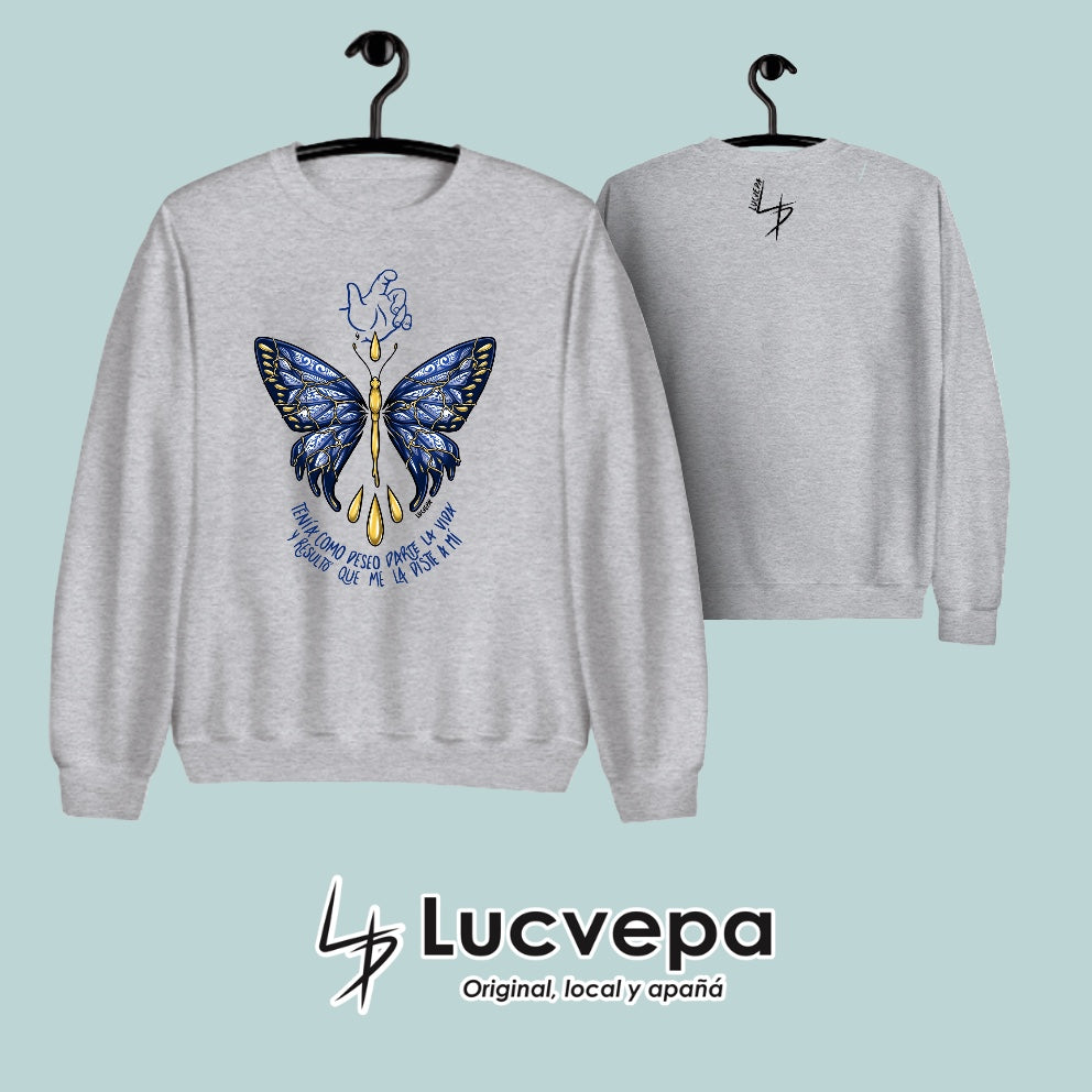 Sudadera Deseo darte la vida