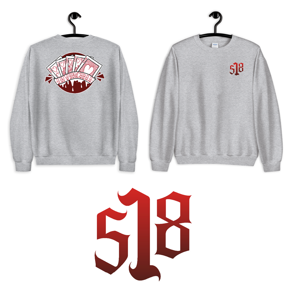 Sudadera Baraja invincible de PROYECTO 518